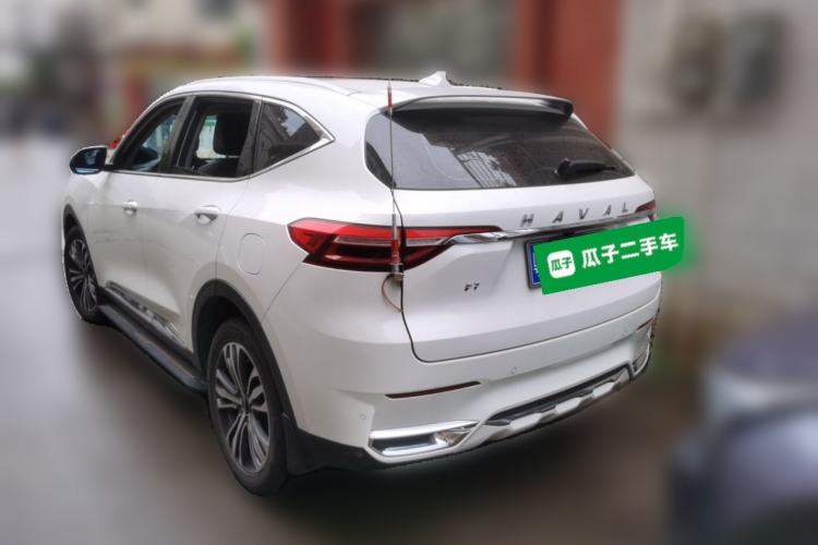 Used Haval F7 2019 2.0T Four-Wheel Drive iJoy China V Standard Rear Left 45 Deg