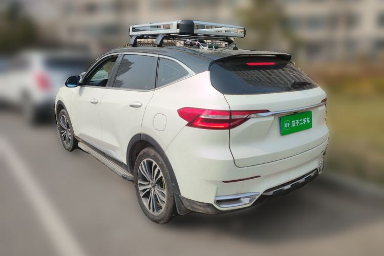 Used Haval F7 2019 2.0T Four-Wheel Drive iJoy China V Standard Rear Left 45 Deg
