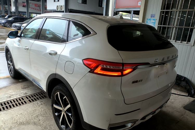 Used Haval F7 2019 1.5T Two-Wheel Drive i-Trend China V Emission Standard Rear Left 45 Deg