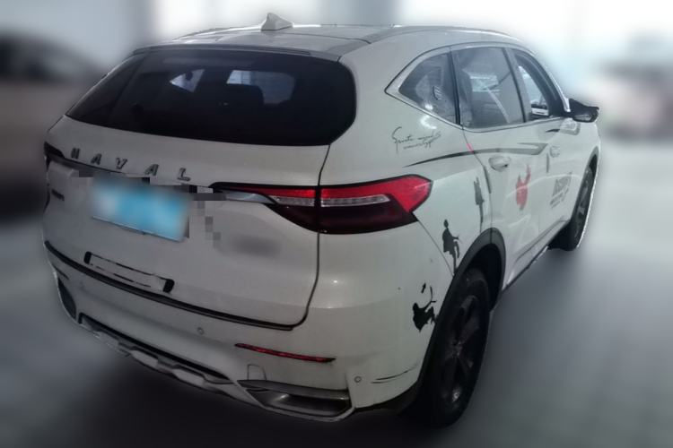 Used Haval F7 2019 1.5T Two-Wheel Drive i-Type China V Standard Rear Right 45 Deg