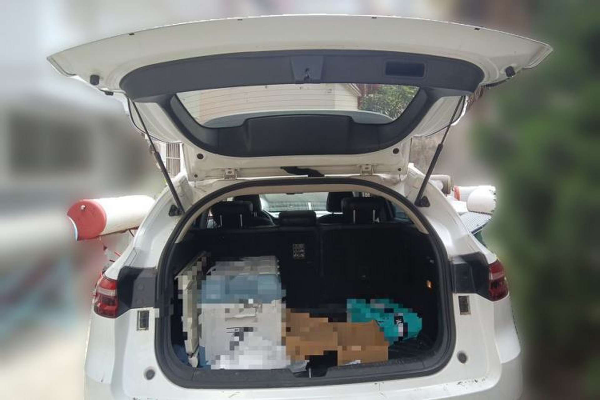 Used Haval F7 2019 2.0T Two-Wheel Drive i-Van China V standard Trunk
