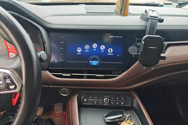 Used Haval F7 2019 2.0T Four-Wheel Drive 70th Anniversary Limited Edition Audio And AC Panel