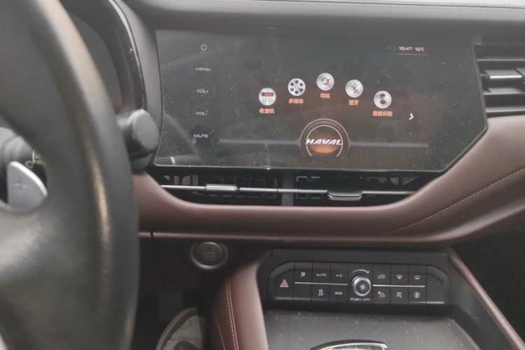 Used Haval F7 2019 2.0T Four-Wheel Drive 70th Anniversary Limited Edition Audio And AC Panel