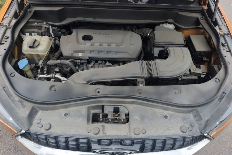 Used Haval F7 2019 2.0T Four-Wheel Drive 70th Anniversary Limited Edition Engine Bay
