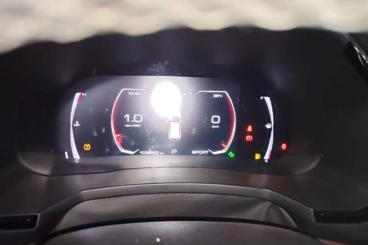 Used Haval F7 2019 2.0T Four-Wheel Drive 70th Anniversary Limited Edition Instrument Cluster