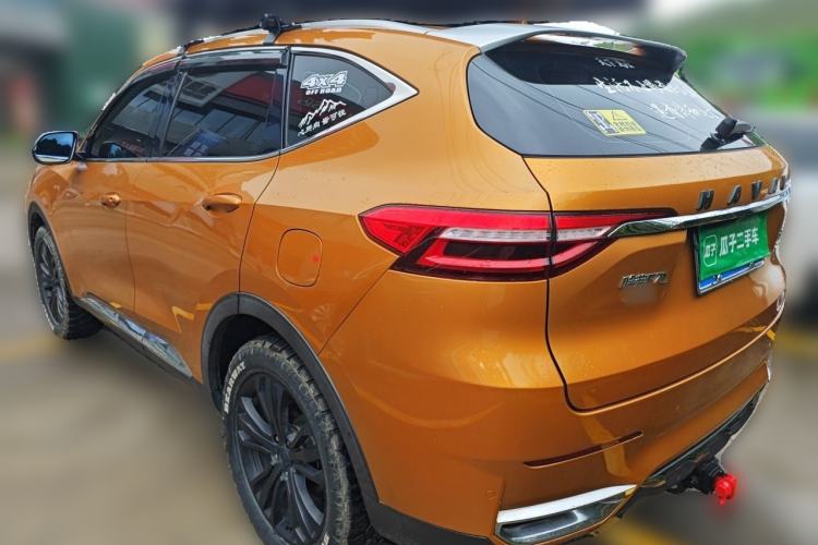 Used Haval F7 2019 2.0T Four-Wheel Drive 70th Anniversary Limited Edition Rear Left 45 Deg