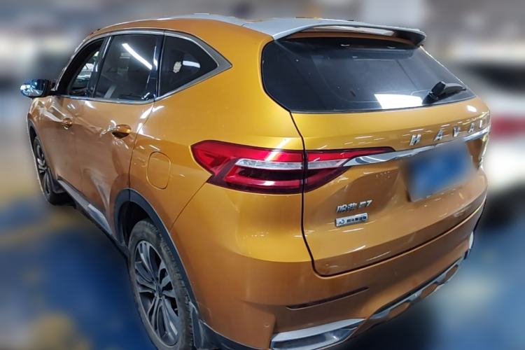 Used Haval F7 2019 2.0T Four-Wheel Drive 70th Anniversary Limited Edition Rear Left 45 Deg