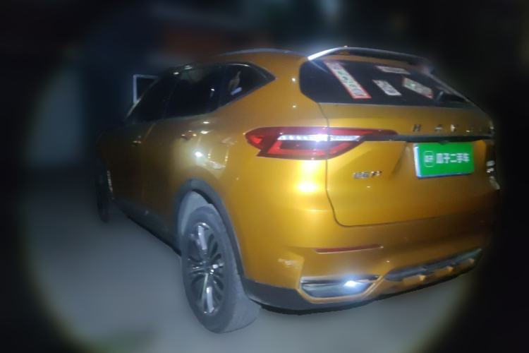 Used Haval F7 2019 2.0T Four-Wheel Drive 70th Anniversary Limited Edition Rear Left 45 Deg