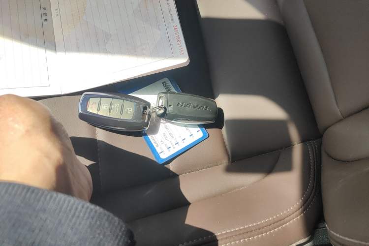 Used Haval F7 2019 2.0T Four-Wheel Drive 70th Anniversary Limited Edition Vehicle Key