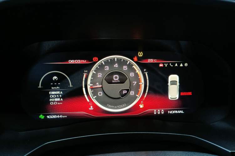 Used Haval F7 2020 2.0T Two-Wheel Drive i-Van Instrument Cluster