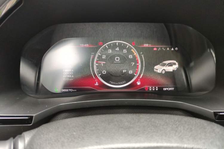 Used Haval F7 2020 2.0T Two-Wheel Drive i-Van Instrument Cluster