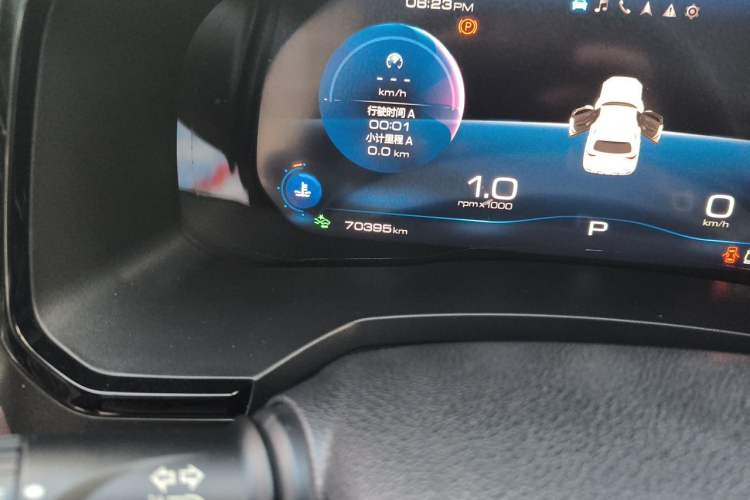 Used Haval F7 2020 2.0T All-Wheel Drive iJoy Odometer Close Up