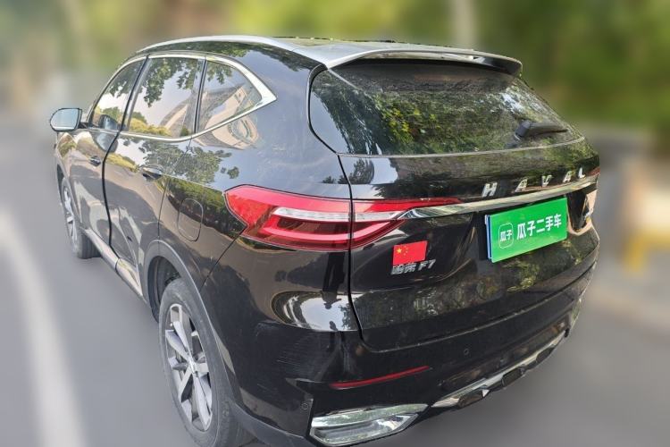 Used Haval F7 2020 1.5T Two-Wheel Drive i-Type Rear Left 45 Deg