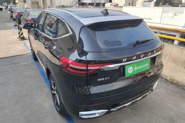 Used Haval F7 2020 1.5T Two-Wheel Drive i-Type Rear Left 45 Deg