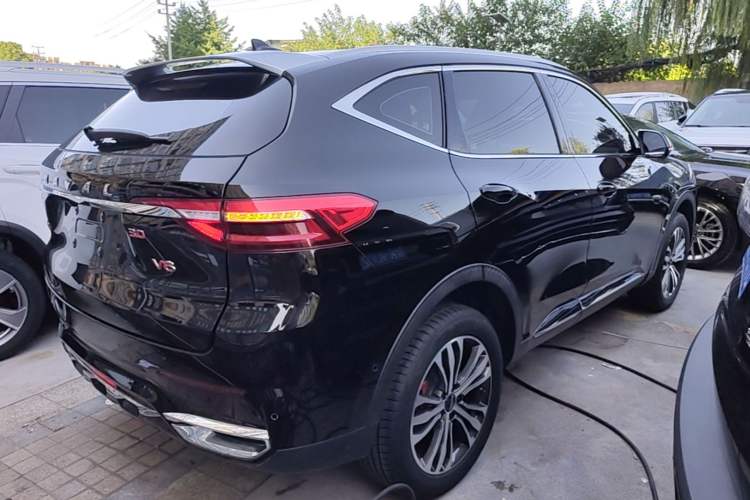 Used Haval F7 2020 2.0T All-Wheel Drive iJoy Rear Right 45 Deg
