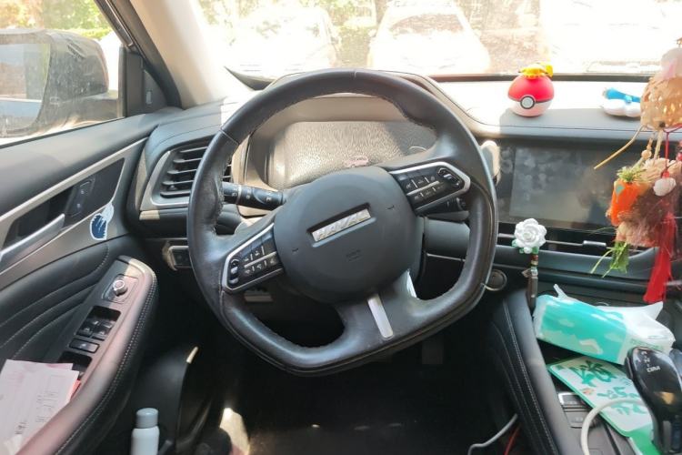 Used Haval F7 2020 2.0T Two-Wheel Drive i-Van Steering Wheel