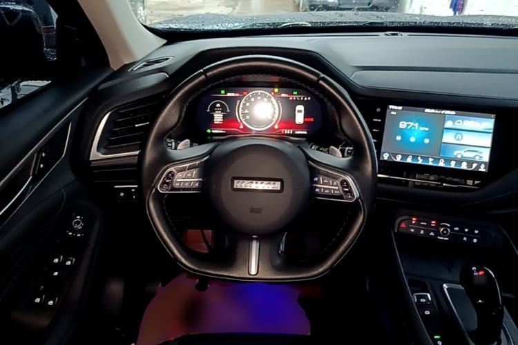 Used Haval F7 2020 2.0T Two-Wheel Drive i-Van Steering Wheel