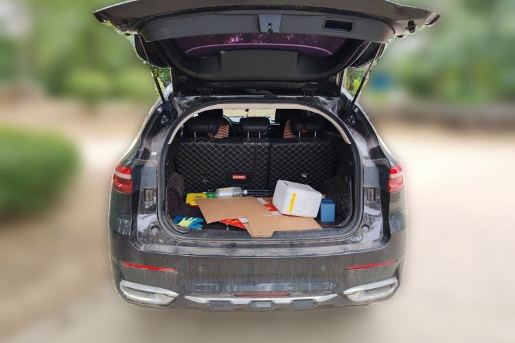 Used Haval F7 2020 1.5T Two-Wheel Drive i-Trend Trunk