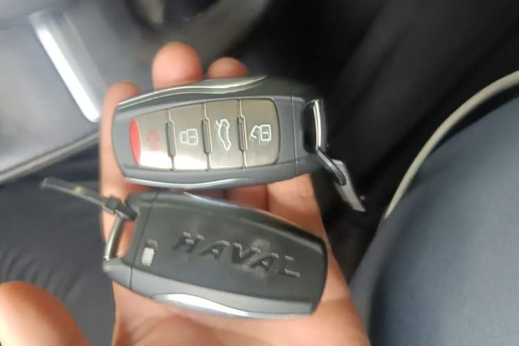 Used Haval F7 2020 2.0T Two-Wheel Drive i-Van Vehicle Key