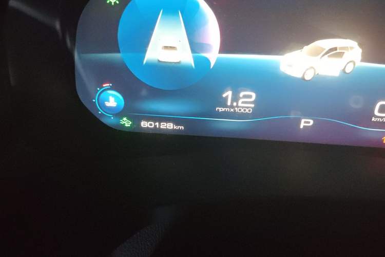 Used Haval F7 2020 1.5T Two-Wheel Drive i-Trend Odometer Close Up