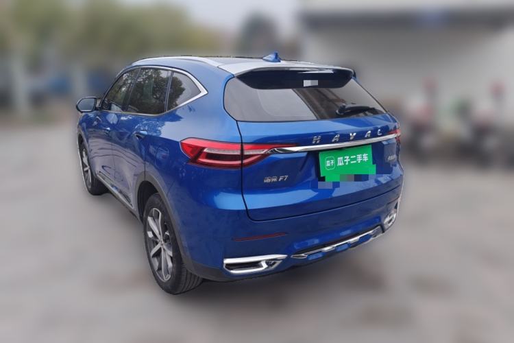 Used Haval F7 2020 1.5T Two-Wheel Drive i-Trend Rear Left 45 Deg