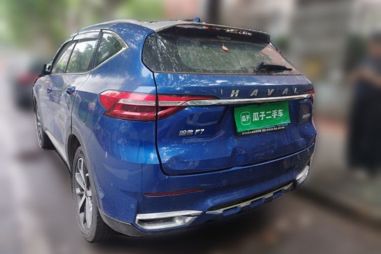 Used Haval F7 2020 1.5T Two-Wheel Drive i-Trend Rear Left 45 Deg