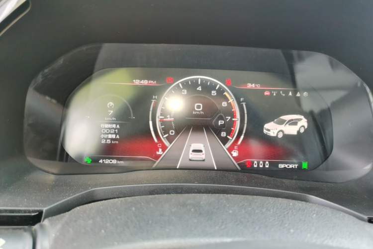 Used Haval F7 2020 1.5T Two-Wheel Drive i-Trend Instrument Cluster