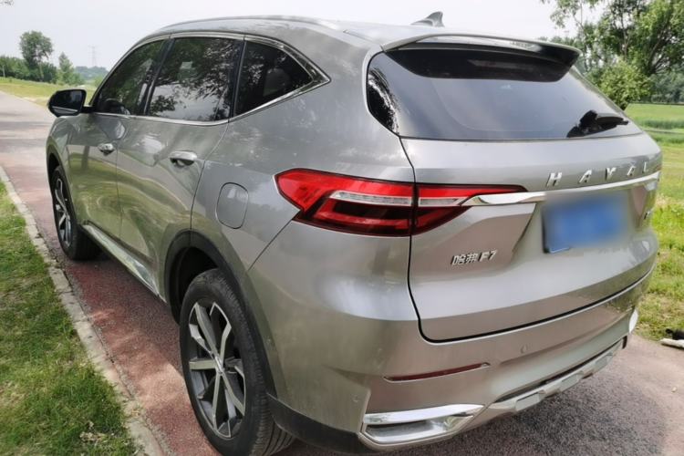 Used Haval F7 2020 1.5T Two-Wheel Drive i-Trend Rear Left 45 Deg