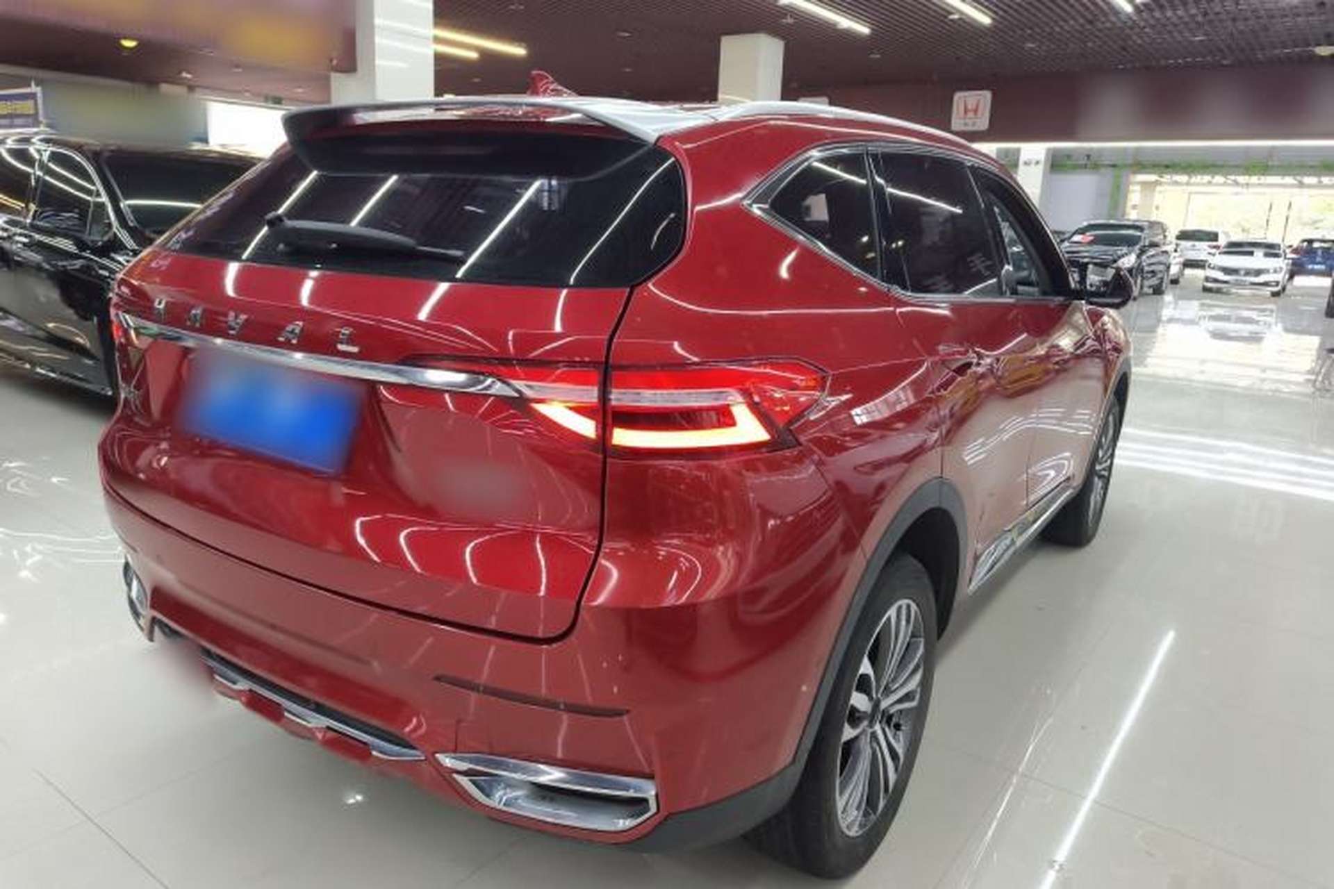 Used Haval F7 2020 2.0T Two-Wheel Drive i-Van Rear Right 45 Deg