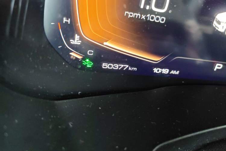 Used Haval F7 2020 1.5T Two-Wheel Drive i-Trend Odometer Close Up