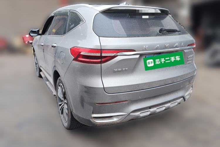 Used Haval F7 2020 2.0T All-Wheel Drive iJoy Rear Left 45 Deg