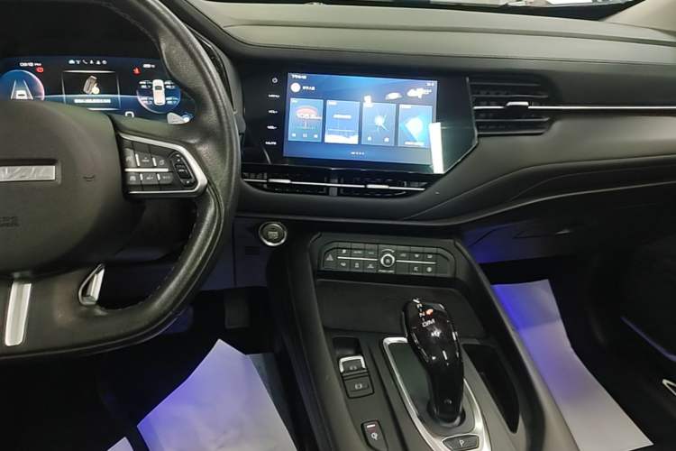 Used Haval F7 2020 2.0T Two-Wheel Drive i-Van Audio And AC Panel