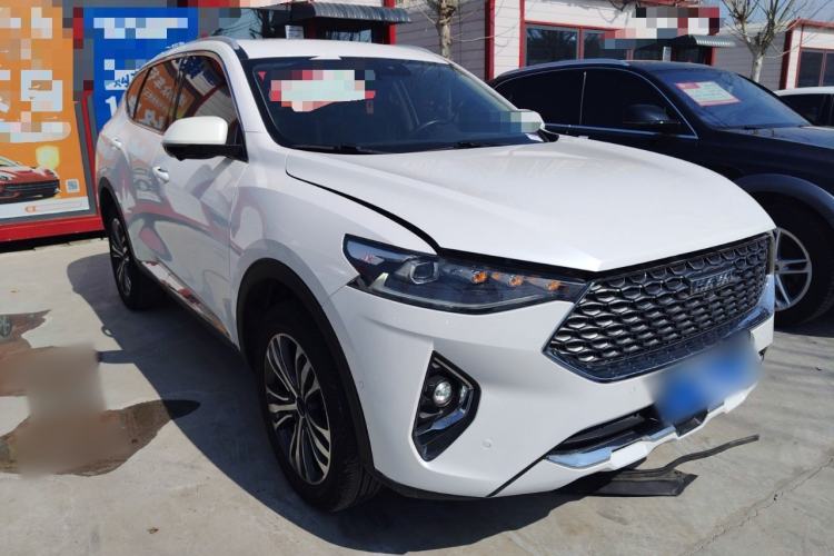 Used Haval F7 2020 2.0T All-Wheel Drive iJoy Front Right 45 Deg