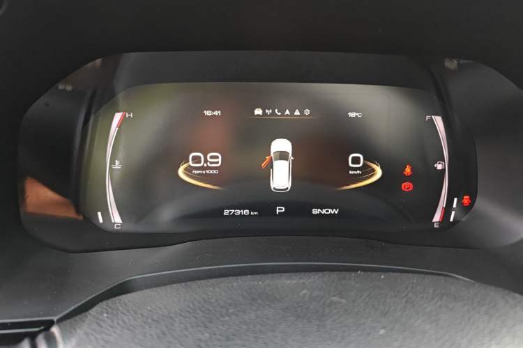 Used Haval F7 2020 1.5T Two-Wheel Drive i-Type Instrument Cluster
