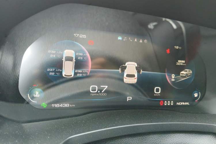 Used Haval F7 2020 2.0T All-Wheel Drive iJoy Instrument Cluster