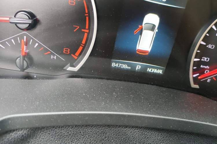 Used Haval F7 2020 1.5T Two-Wheel Drive iCool Odometer Close Up