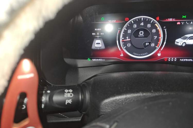 Used Haval F7 2020 1.5T Two-Wheel Drive i-Trend Odometer Close Up