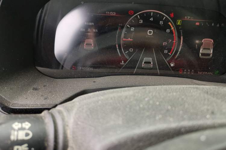 Used Haval F7 2020 1.5T Two-Wheel Drive i-Trend Odometer Close Up