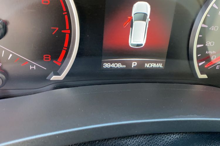 Used Haval F7 2020 1.5T Two-Wheel Drive iCool Odometer Close Up
