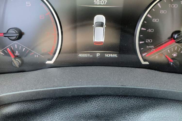 Used Haval F7 2020 1.5T Two-Wheel Drive iCool Odometer Close Up