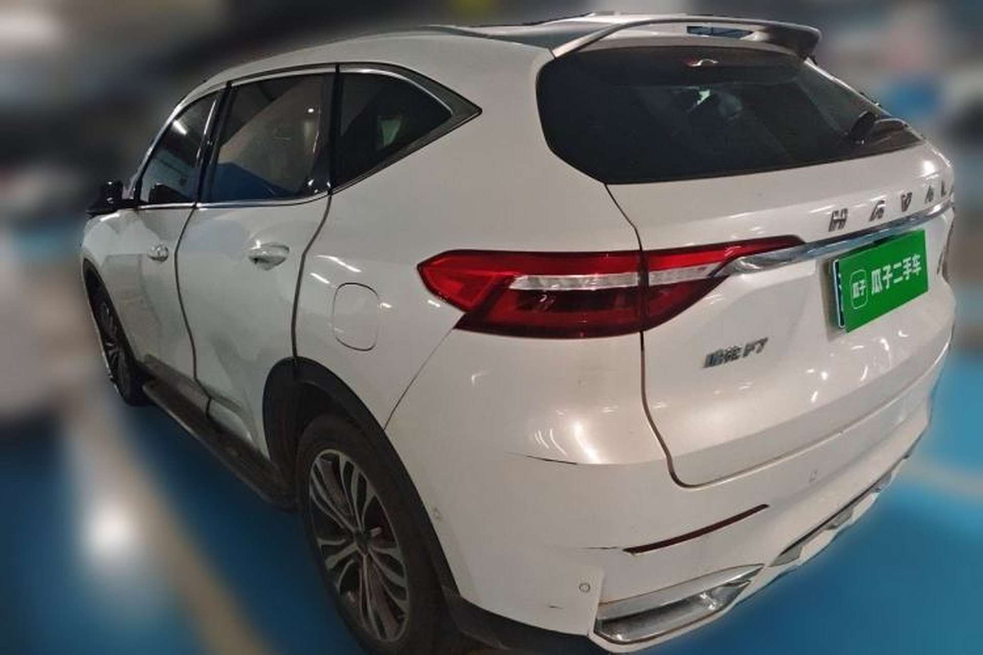 Used Haval F7 2020 2.0T Two-Wheel Drive i-Van Rear Left 45 Deg
