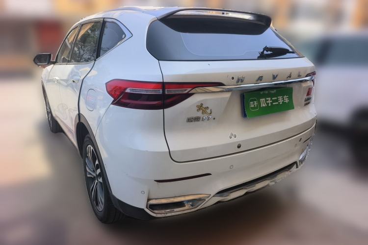 Used Haval F7 2020 2.0T All-Wheel Drive iJoy Rear Left 45 Deg