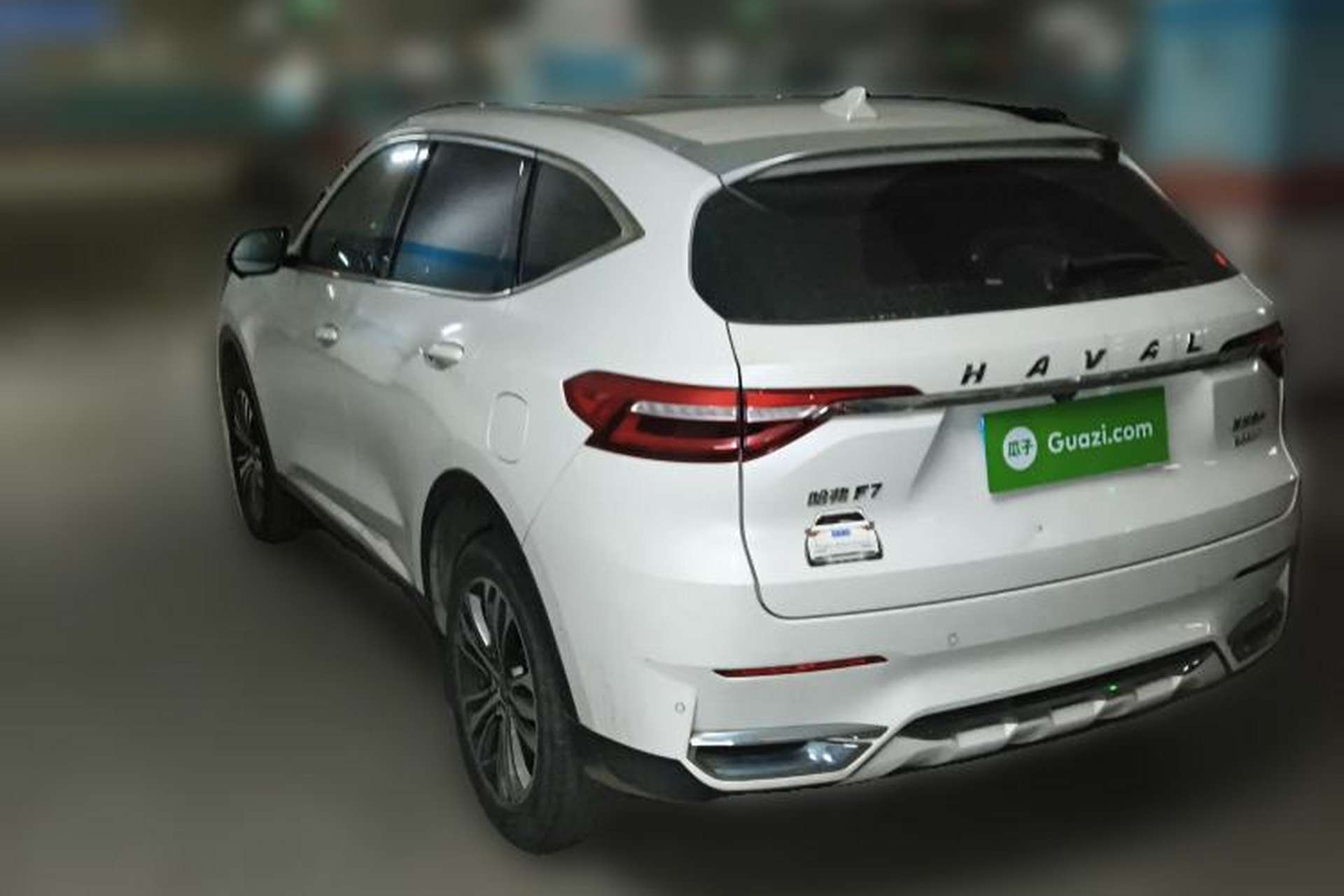 Used Haval F7 2020 2.0T All-Wheel Drive iJoy Rear Left 45 Deg