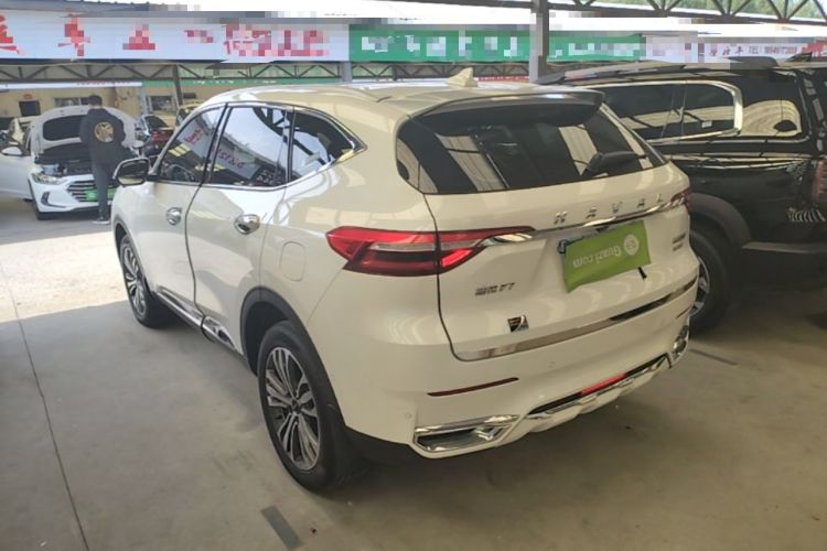 Used Haval F7 2020 2.0T All-Wheel Drive iJoy Rear Left 45 Deg