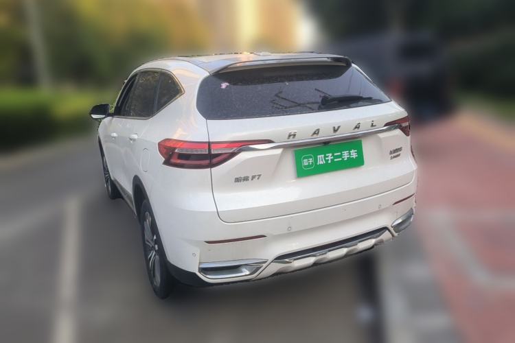Used Haval F7 2020 2.0T Two-Wheel Drive i-Active Rear Left 45 Deg