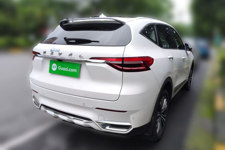 Used Haval F7 2020 2.0T All-Wheel Drive iJoy Rear Right 45 Deg