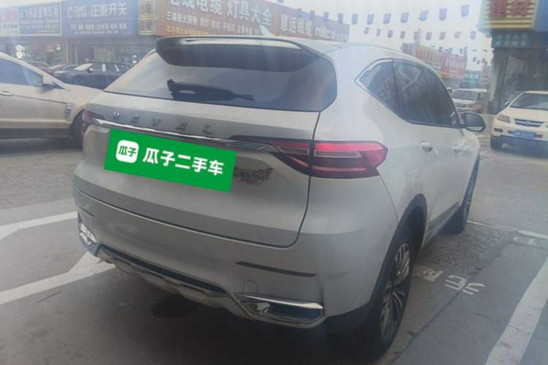 Used Haval F7 2020 2.0T All-Wheel Drive iJoy Rear Right 45 Deg
