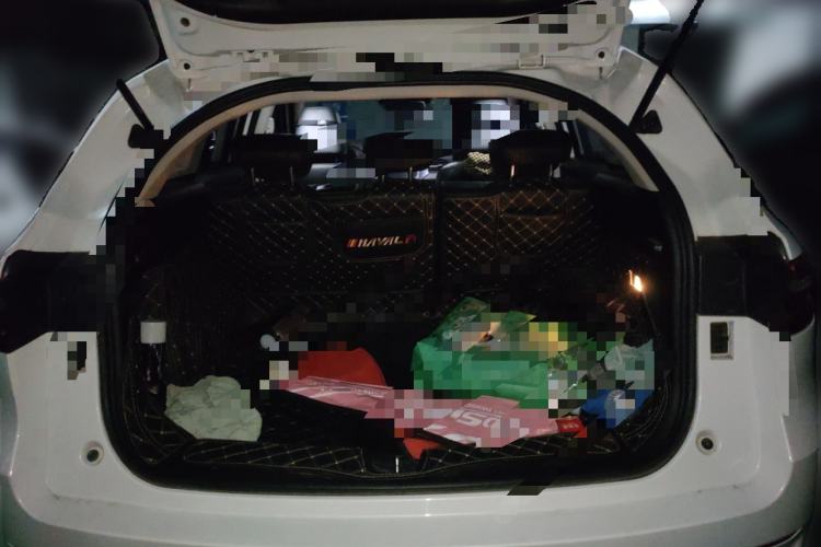Used Haval F7 2020 1.5T Two-Wheel Drive i-Trend Trunk