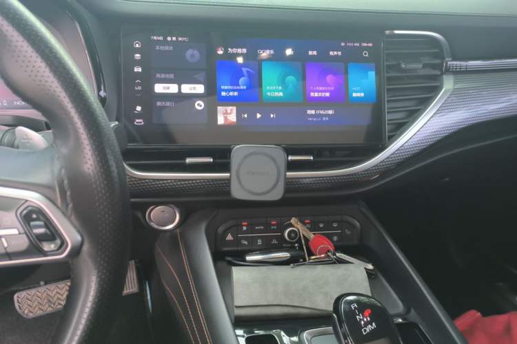 Used Haval F7 2021 2.0T Two-Wheel Drive i-Van Audio And AC Panel