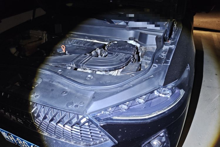 Used Haval F7 2021 1.5T Two-Wheel Drive iXuan Engine Bay Left